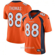Demaryius Thomas Denver Broncos Mens Authentic Team Color Orange Jersey Bestplayer